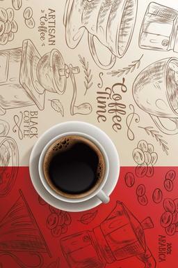 فرش قهوه دبش