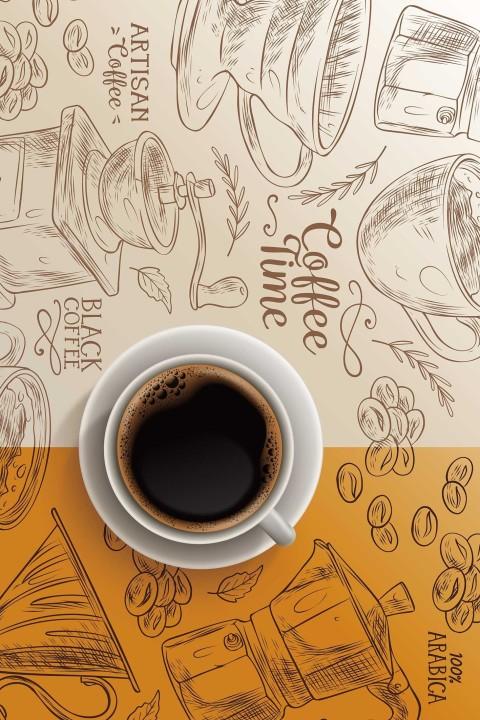 فرش قهوه دبش