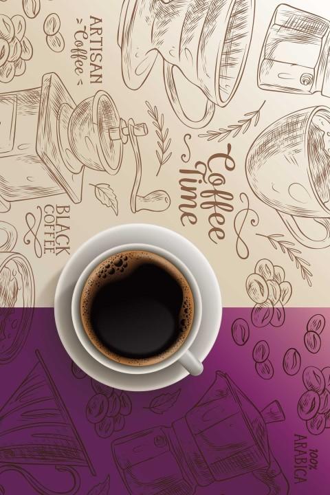 فرش قهوه دبش