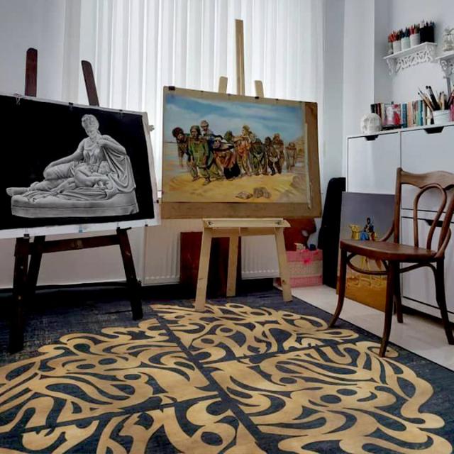 عکس فرش یکتا