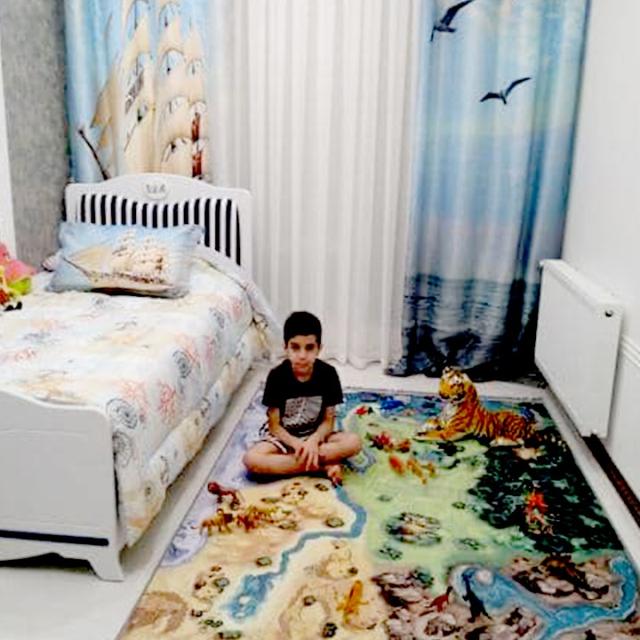 عکس فرش نقشه گنج